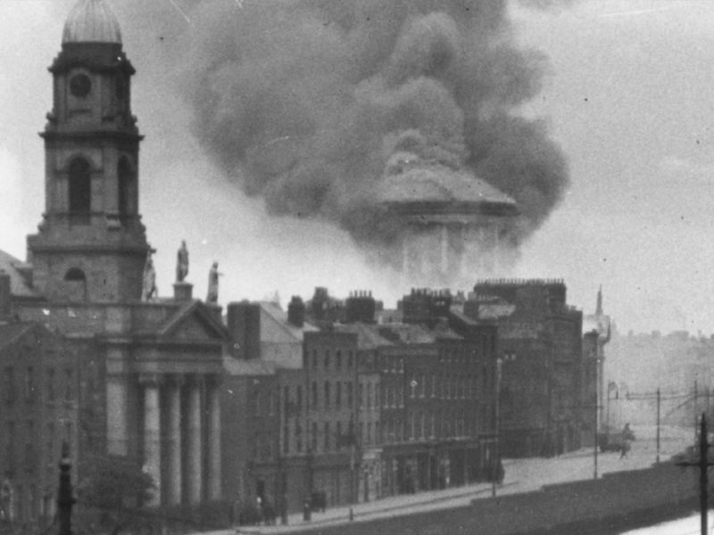 Find out about the Four Courts Blaze