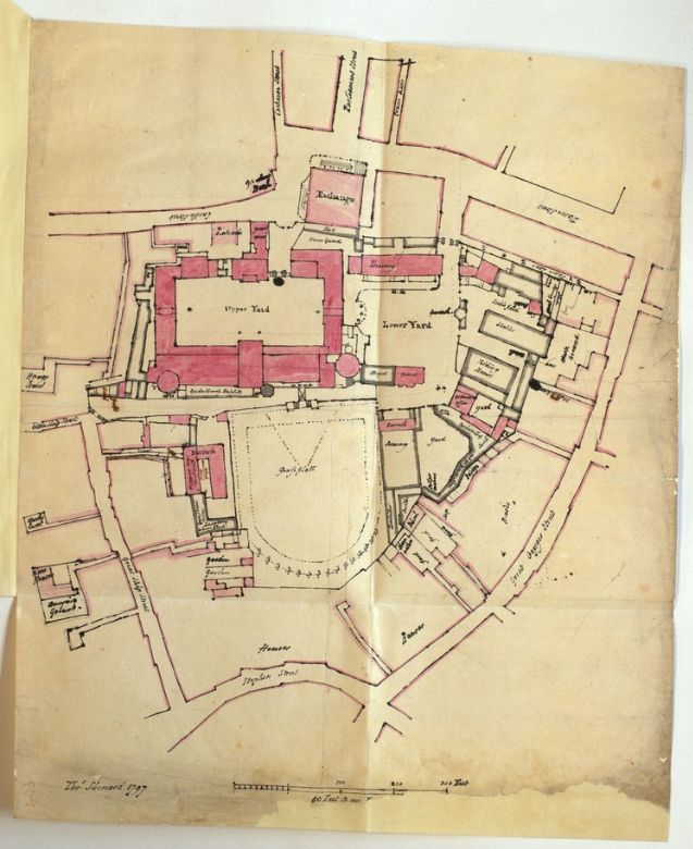 Map of Dublin Castle