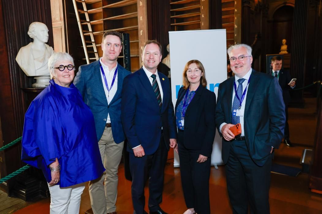 VRTI at EU Research and Innovation Ministers gather in the Old Library, Trinity College Dublin.