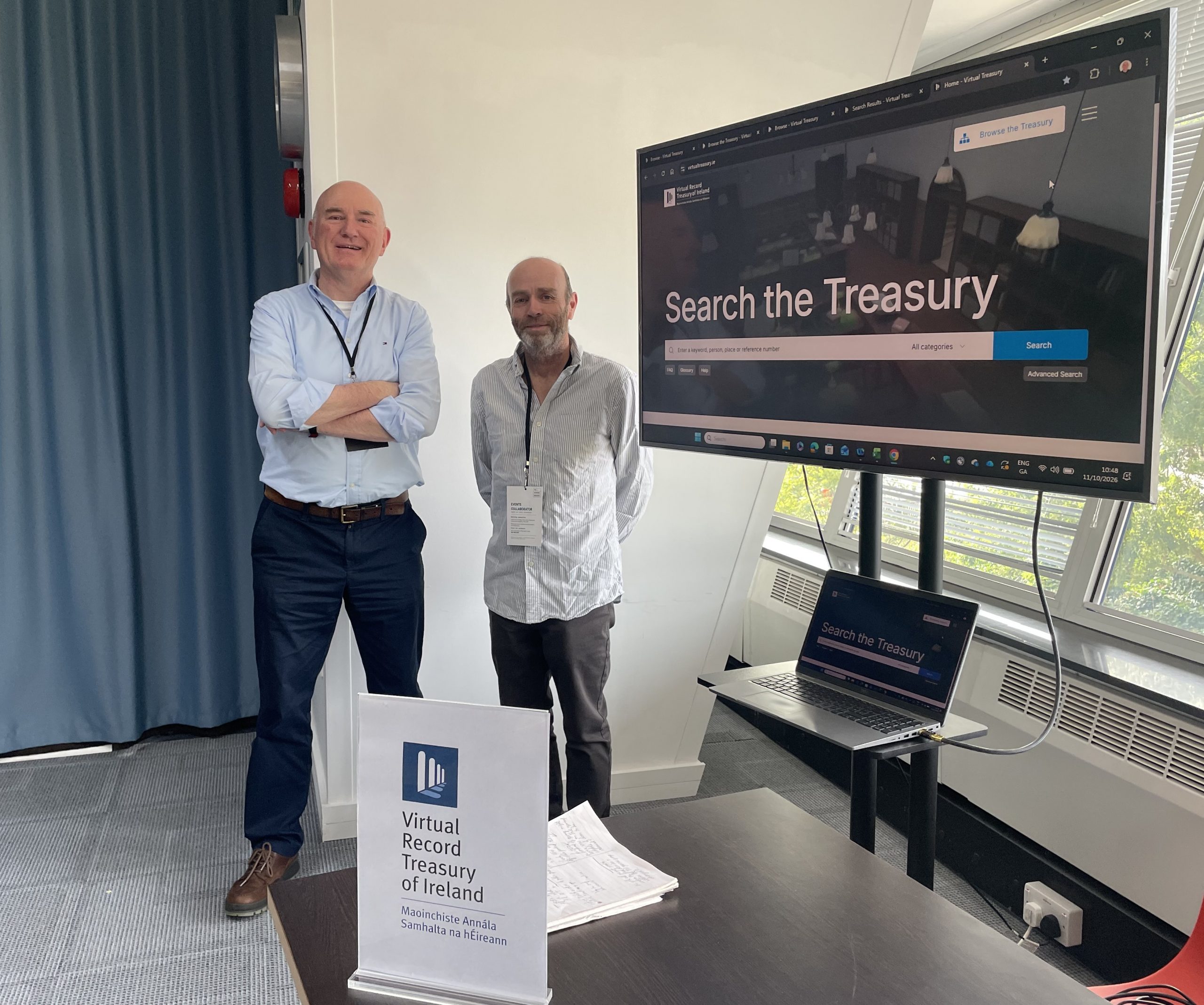 VRTI takes part in Discover Your Family History Day at The National Archives UK, Kew.